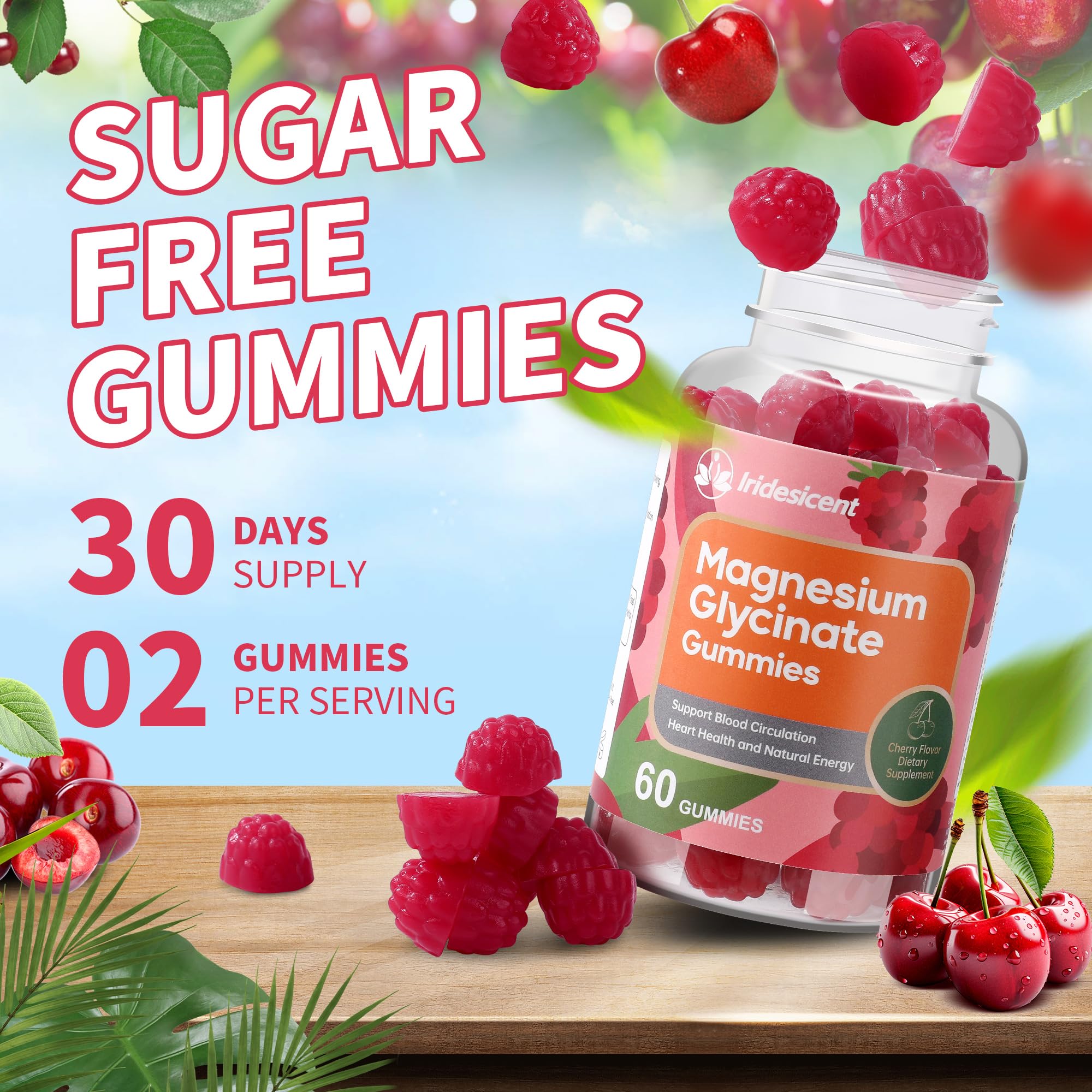 Magnesium Glycinate Gummies with Ashwagandha and Zinc

