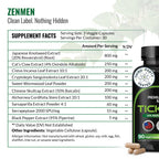 Zenmen Herbal Wellness Supplement | Independent Testing

