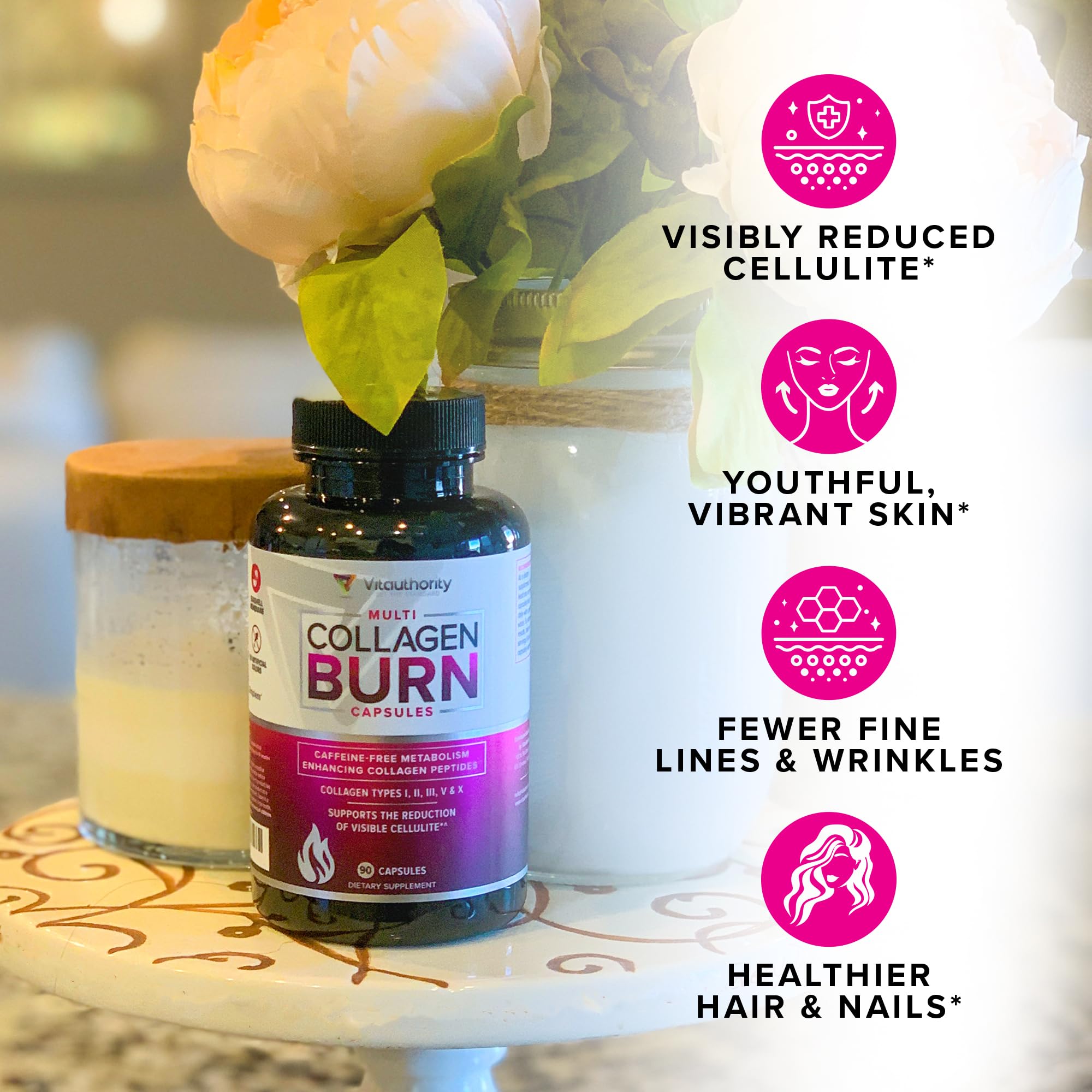 Multi Collagen Burn - Multi-Type Collagen Capsules

