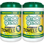 Simple Green Heavy-Duty Cleaning Towels | All-Purpose Wipes


