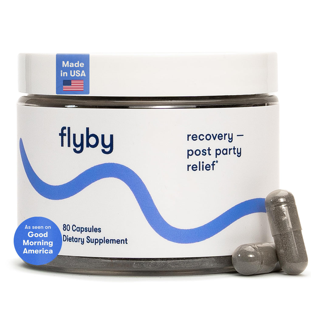 Flyby Recovery DHM Supplement for Pre & Post Drinking

