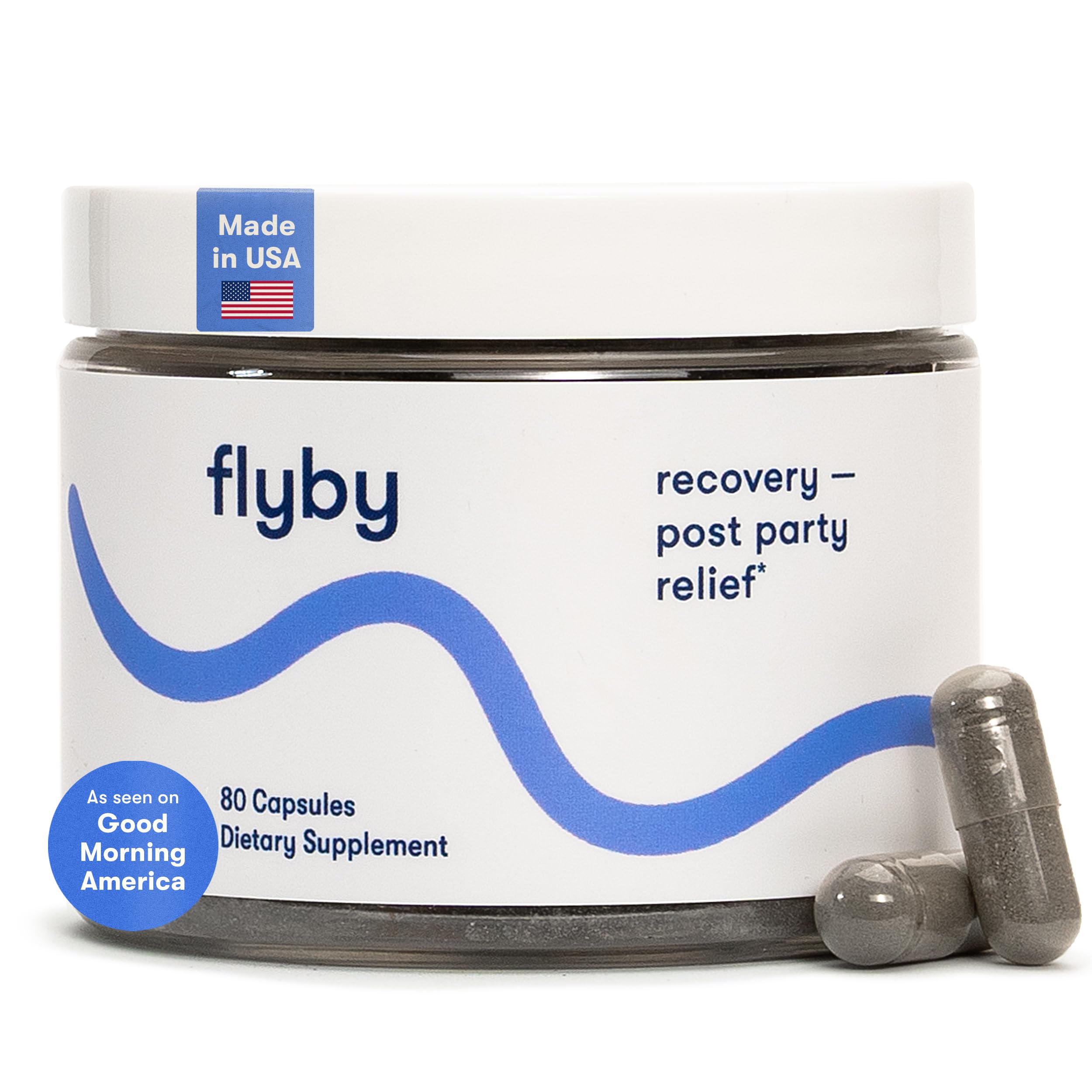 Flyby Recovery DHM Supplement for Pre & Post Drinking


