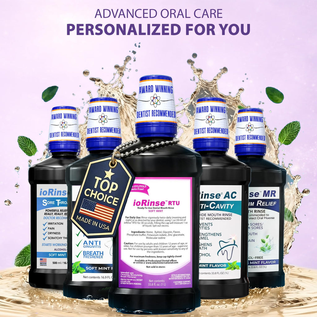 ioRinse Halitosis Mouthwash - Molecular Iodine

