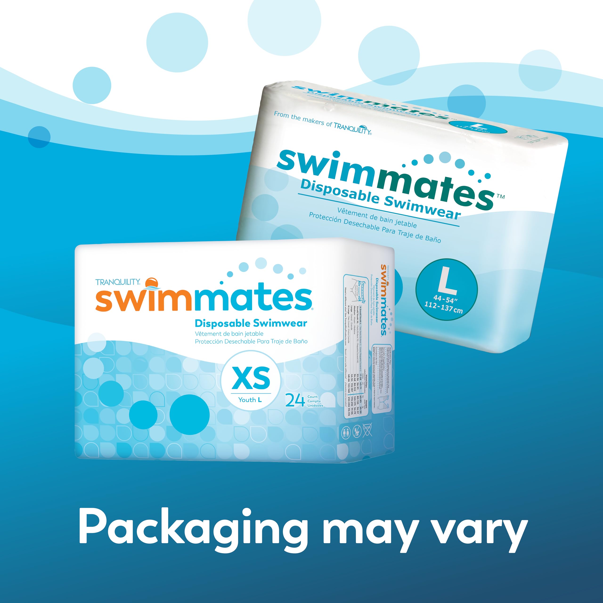 Tranquility Swimmates Disposable Swim Diapers Tear Away

