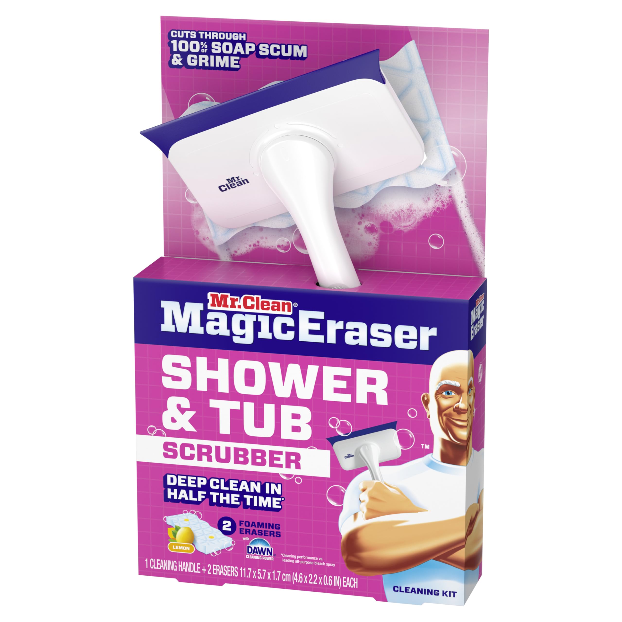 Mr. Clean Shower & Tub Scrubber – All-in-One Bathroom Cleaner

