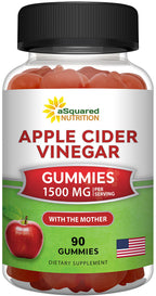 aSquared Apple Cider Vinegar Gummies with The Mother

