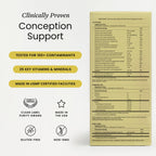 Perelel Conception Prenatal Multivitamin with DHA & Folate

