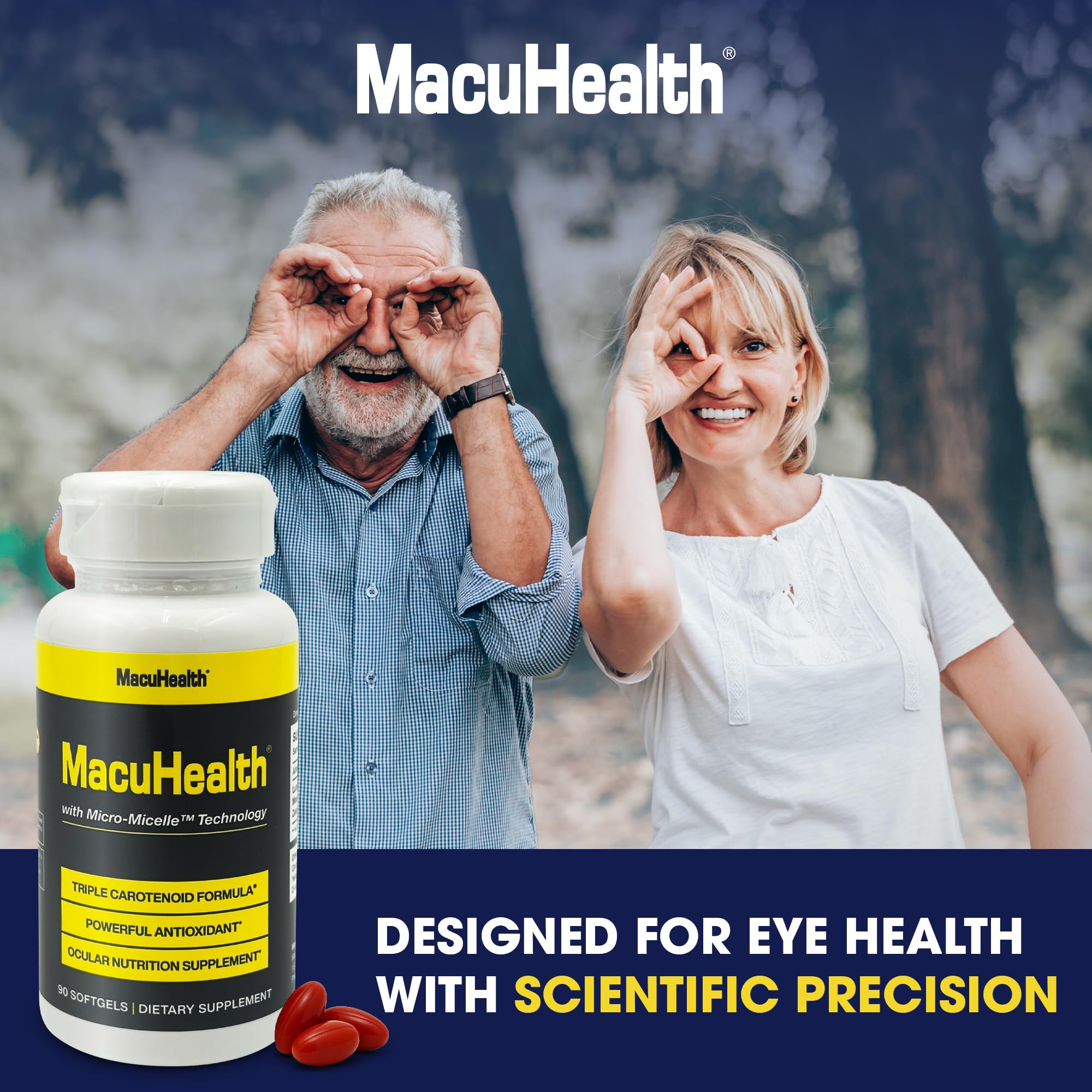 MacuHealth Eye Vitamins - Advanced Eye Health Formula

