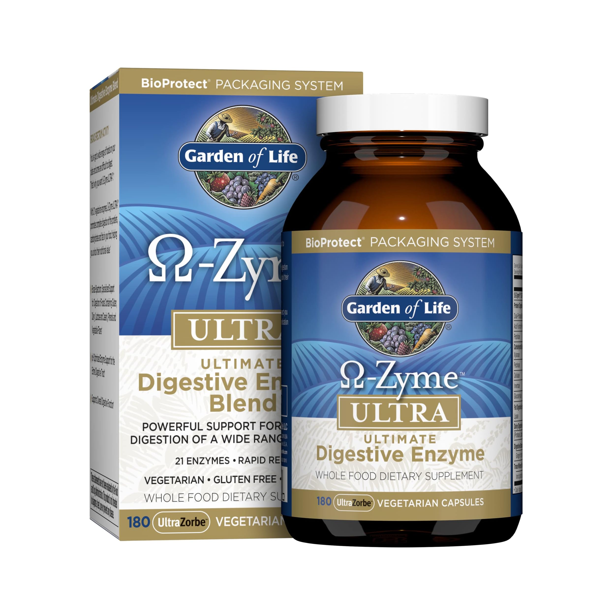 Garden of Life Omega-Zyme ULTRA Digestive Enzymes

