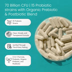 Probiotics NaturaLife Labs Gut Support – Vegan & Gluten-Free

