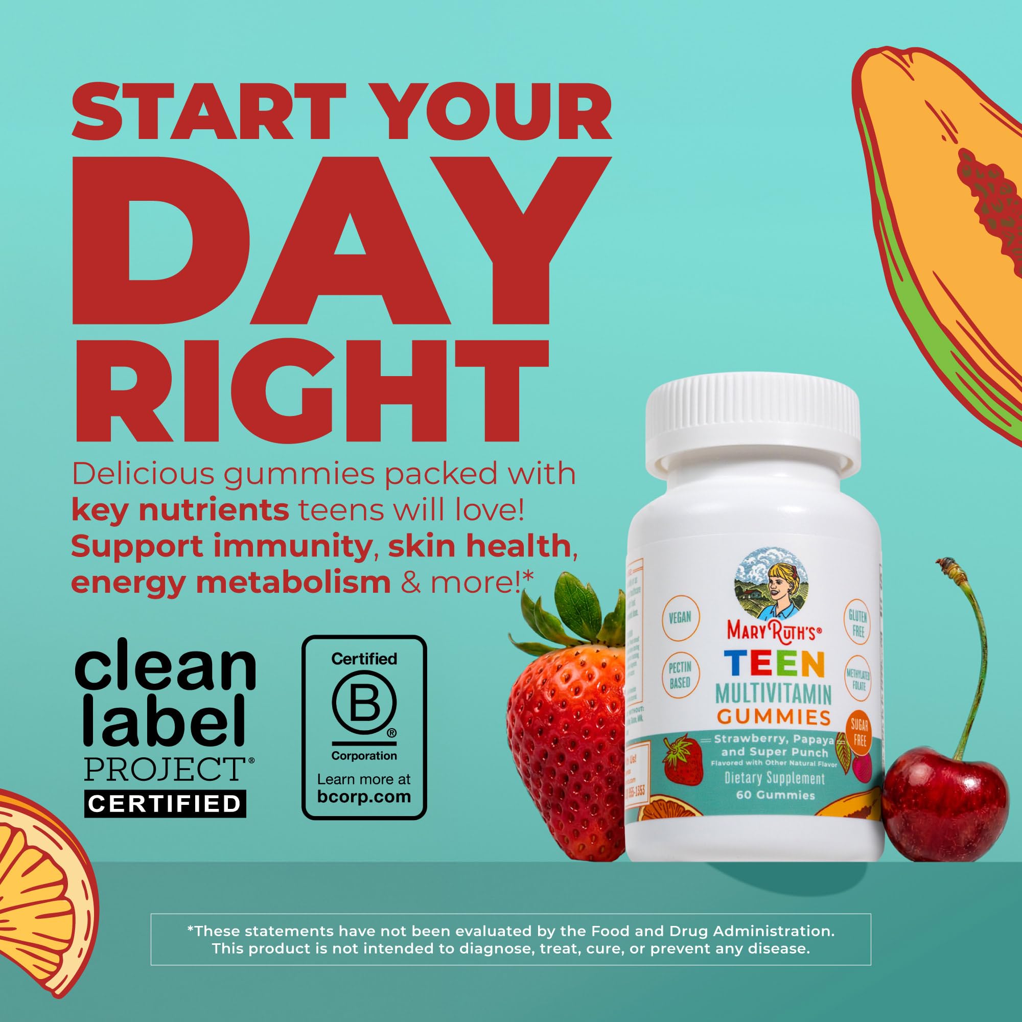 MaryRuth's Multivitamin Gummies | Daily Nutrition Support

