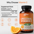 NutriFlair Liposomal Vitamin C Supplement for Immune Support


