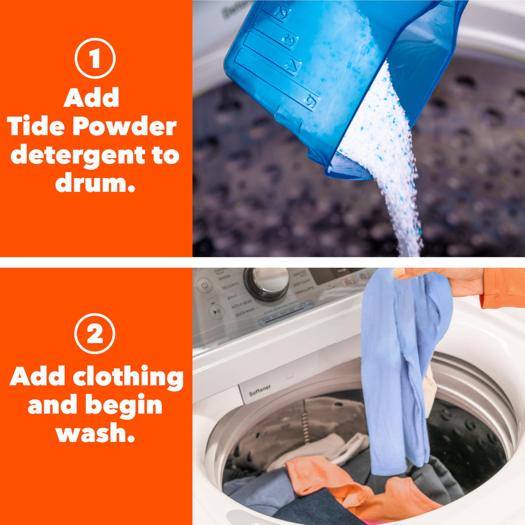 Tide Ultra OXI Powder Laundry Detergent Deep Clean for Colors

