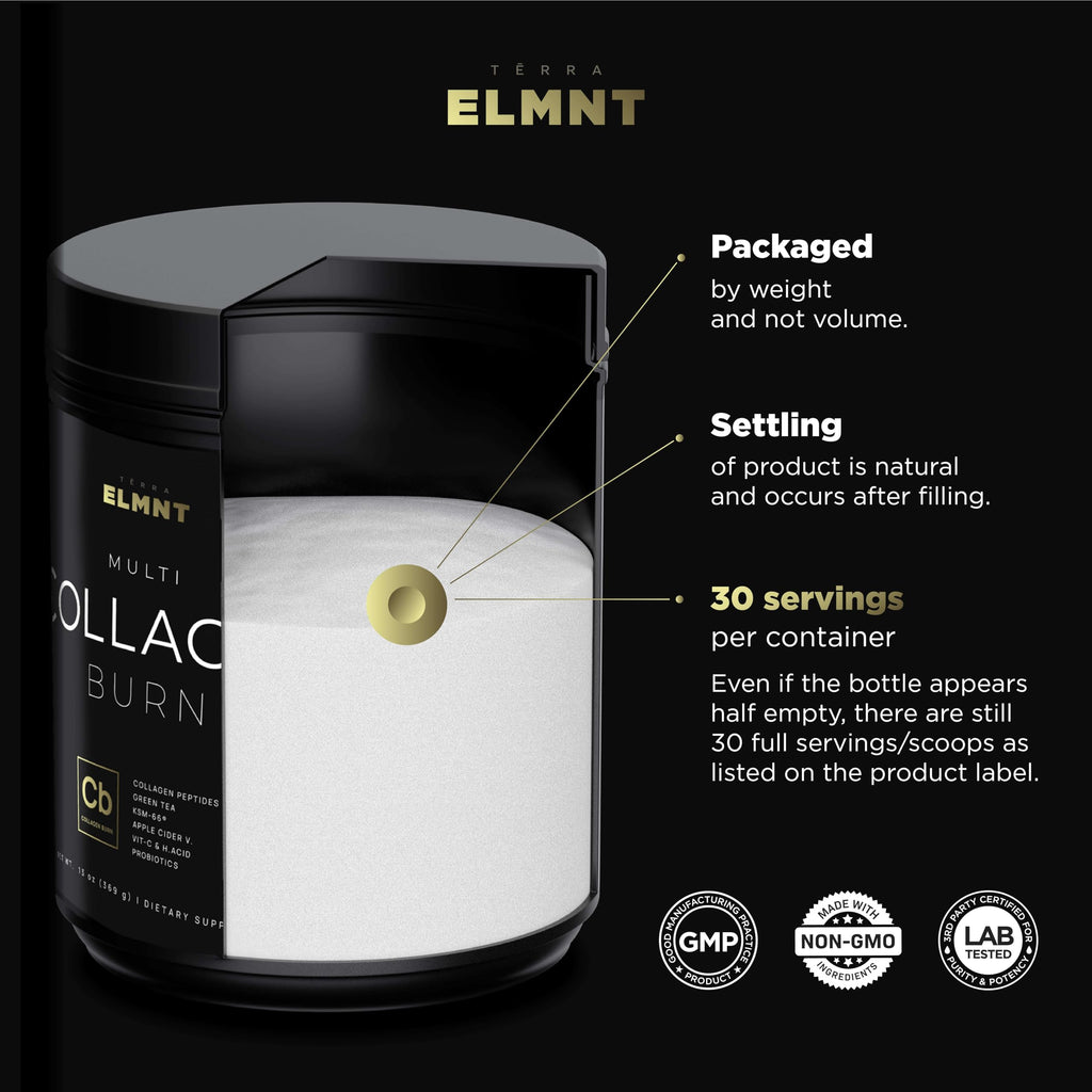 ELMNT Collagen Burn | Premium Multi-Collagen for Hair & Skin

