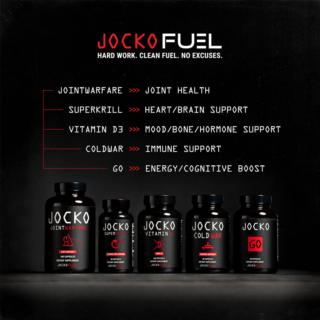 Joint Support Supplement by Jocko Fuel Glucosamine MSM

