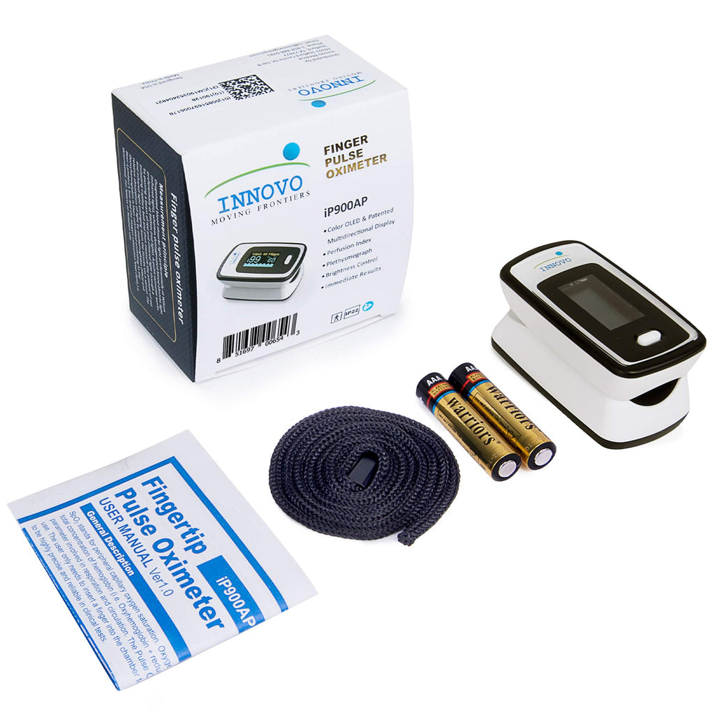 Innovo iP900AP Fingertip Pulse Oximeter | Premium Accuracy


