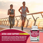Toplux Organic Beet Root Tablets for Nitric Oxide Support

