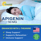 aSquared Nutrition Apigenin & L-Theanine Sleep Support

