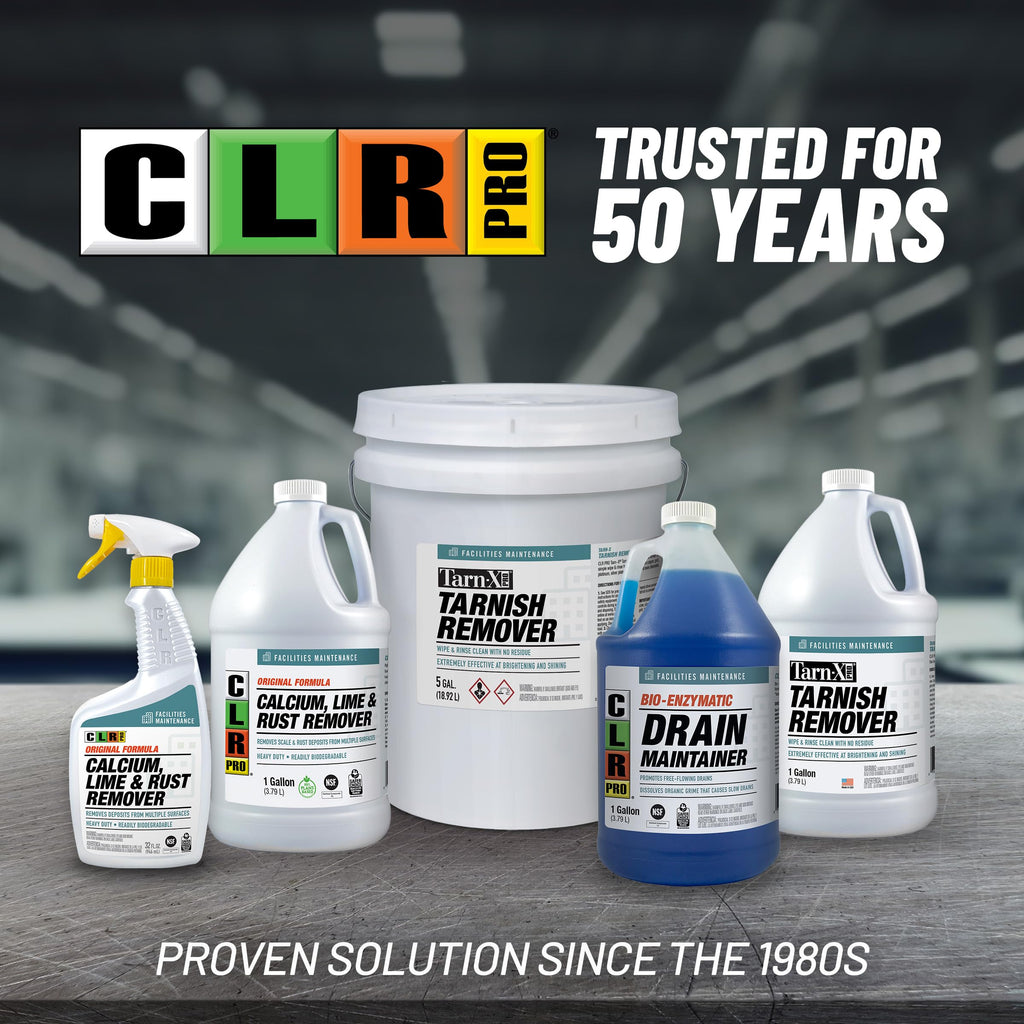 CLR Pro Calcium Lime & Rust Remover | Multi-Surface Cleaner

