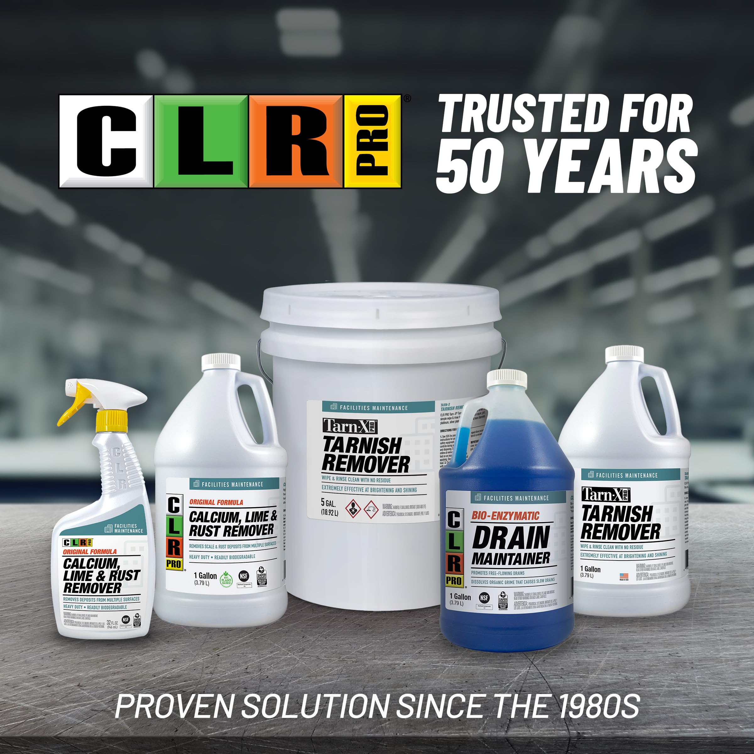 CLR Pro Calcium Lime & Rust Remover | Multi-Surface Cleaner


