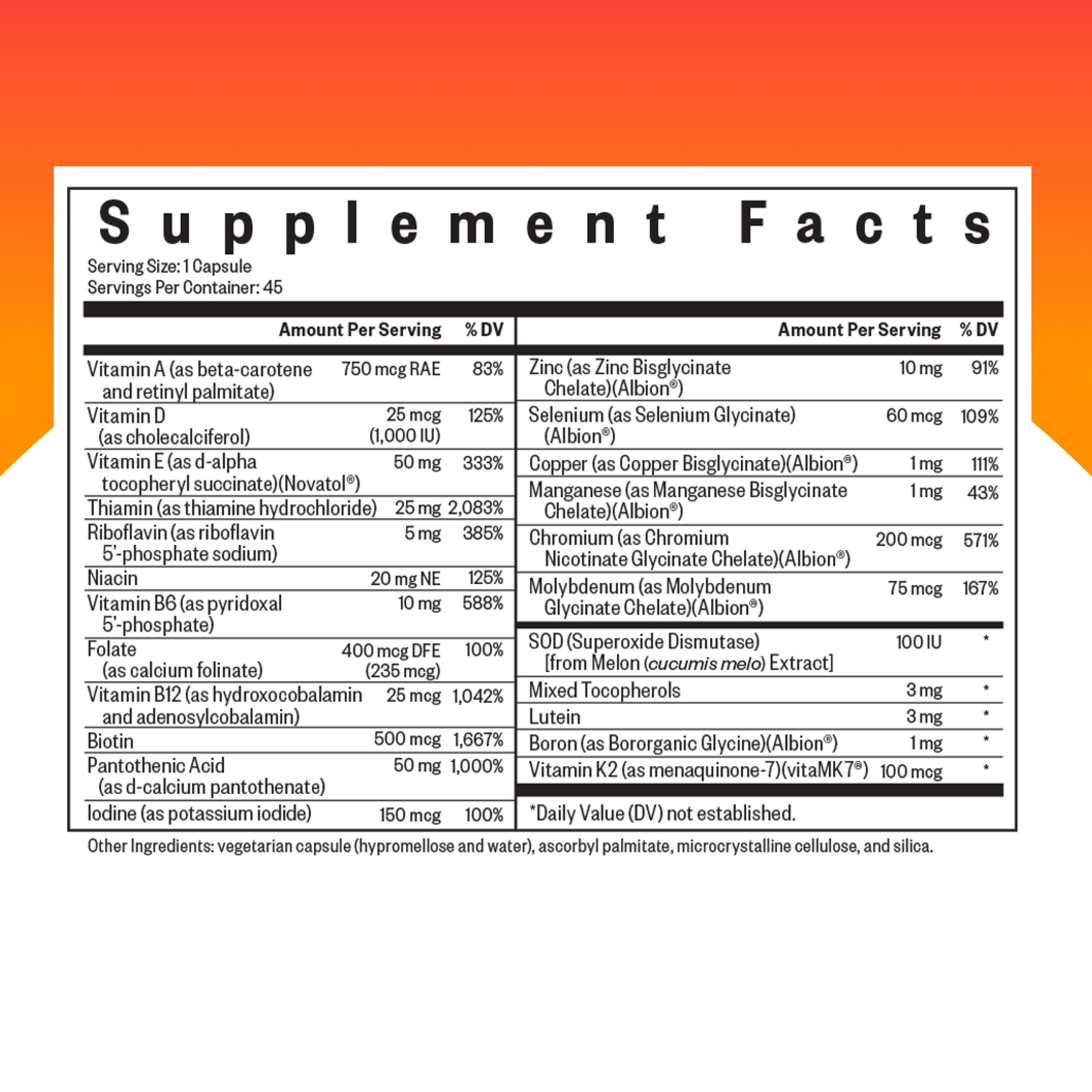 Seeking Health Multivitamin for Daily Wellness

