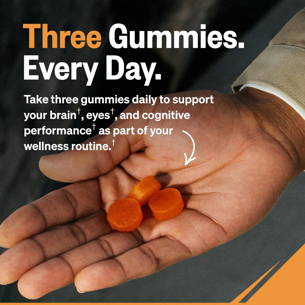 ONNIT Alpha Brain Neuro Gummies – Vegan Brain & Eye Support

