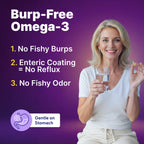 InnovixLabs Triple Strength Omega-3 Burpless Fish Oil

