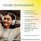 MegaFood Magnesium Glycinate Chelated Supplement

