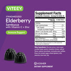 Viteey Sambucus Elderberry Gummies – Immunity Support


