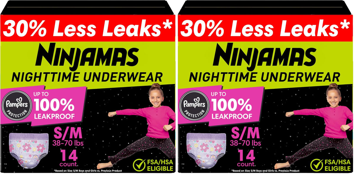 Ninjamas Nighttime Bedwetting Underwear for Kids