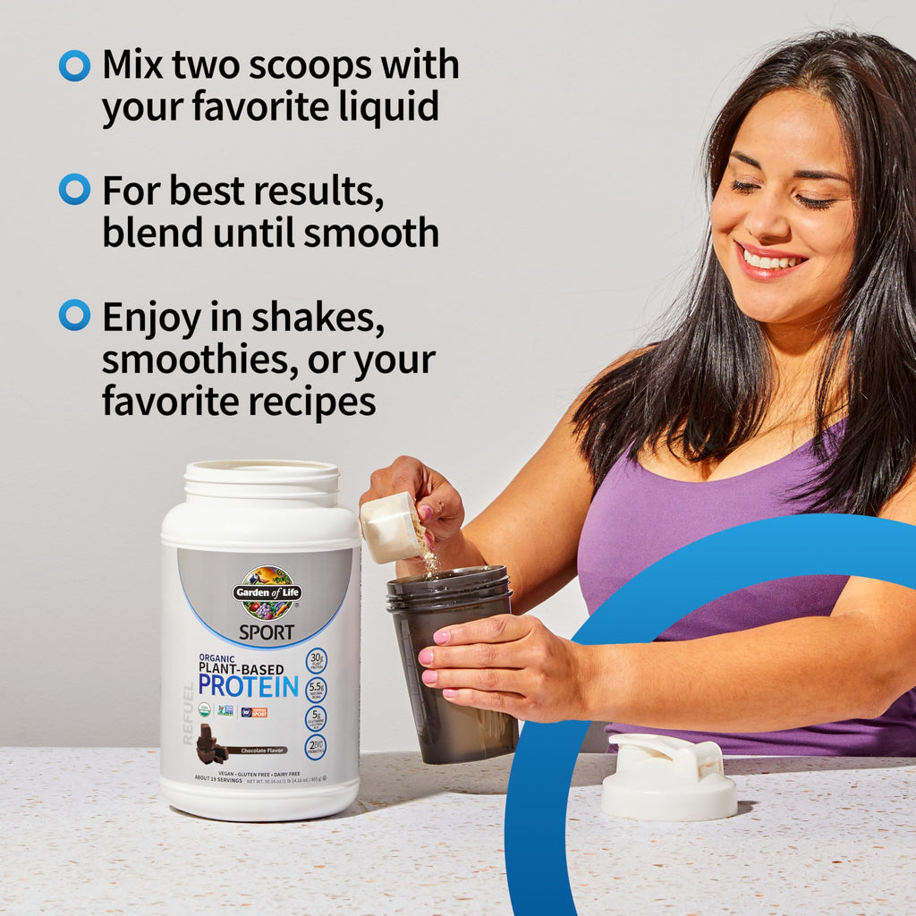 Garden of Life Sport Organic Vegan Protein Powder

