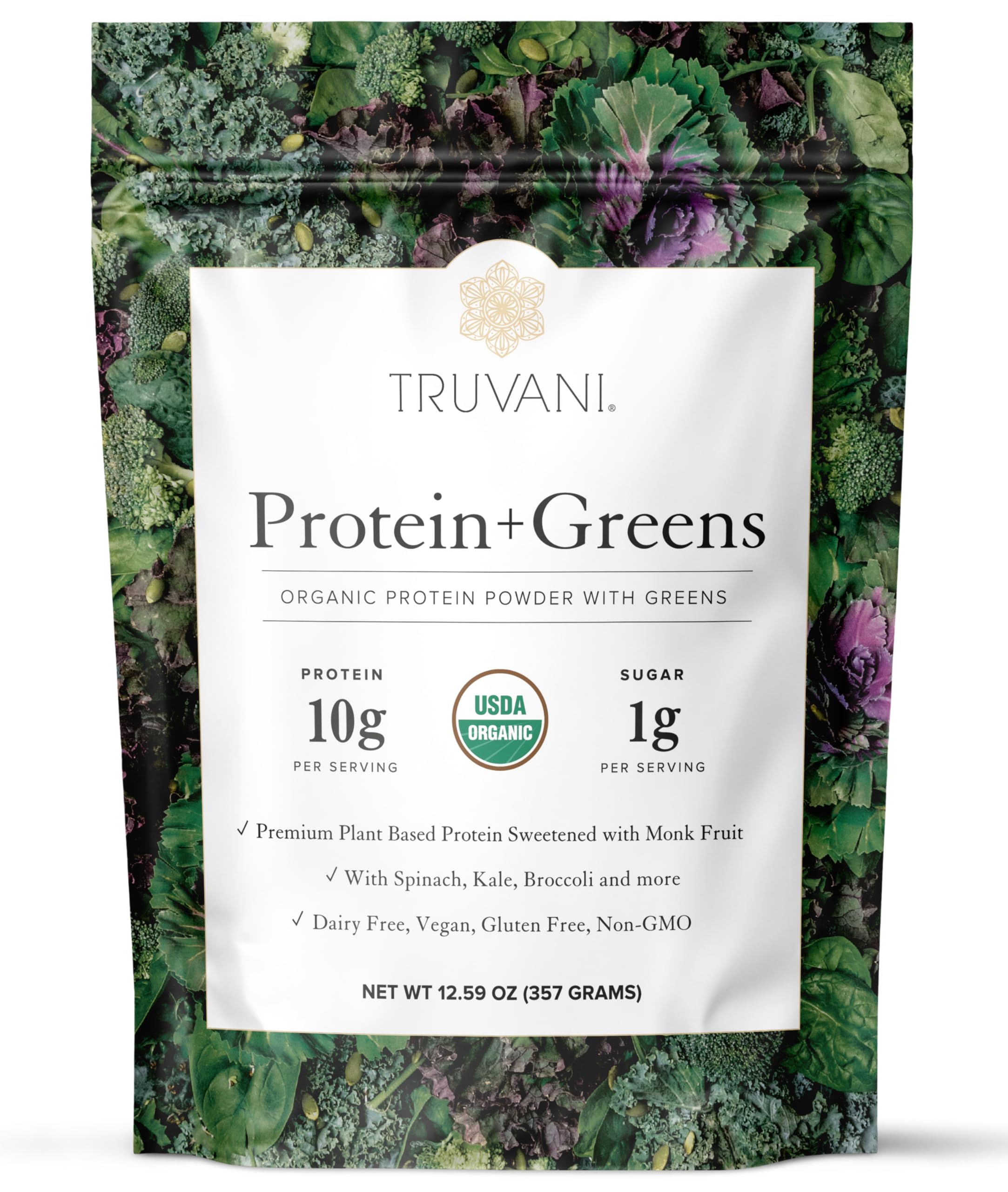 Truvani Plant-Based Dairy Free Protein Powder