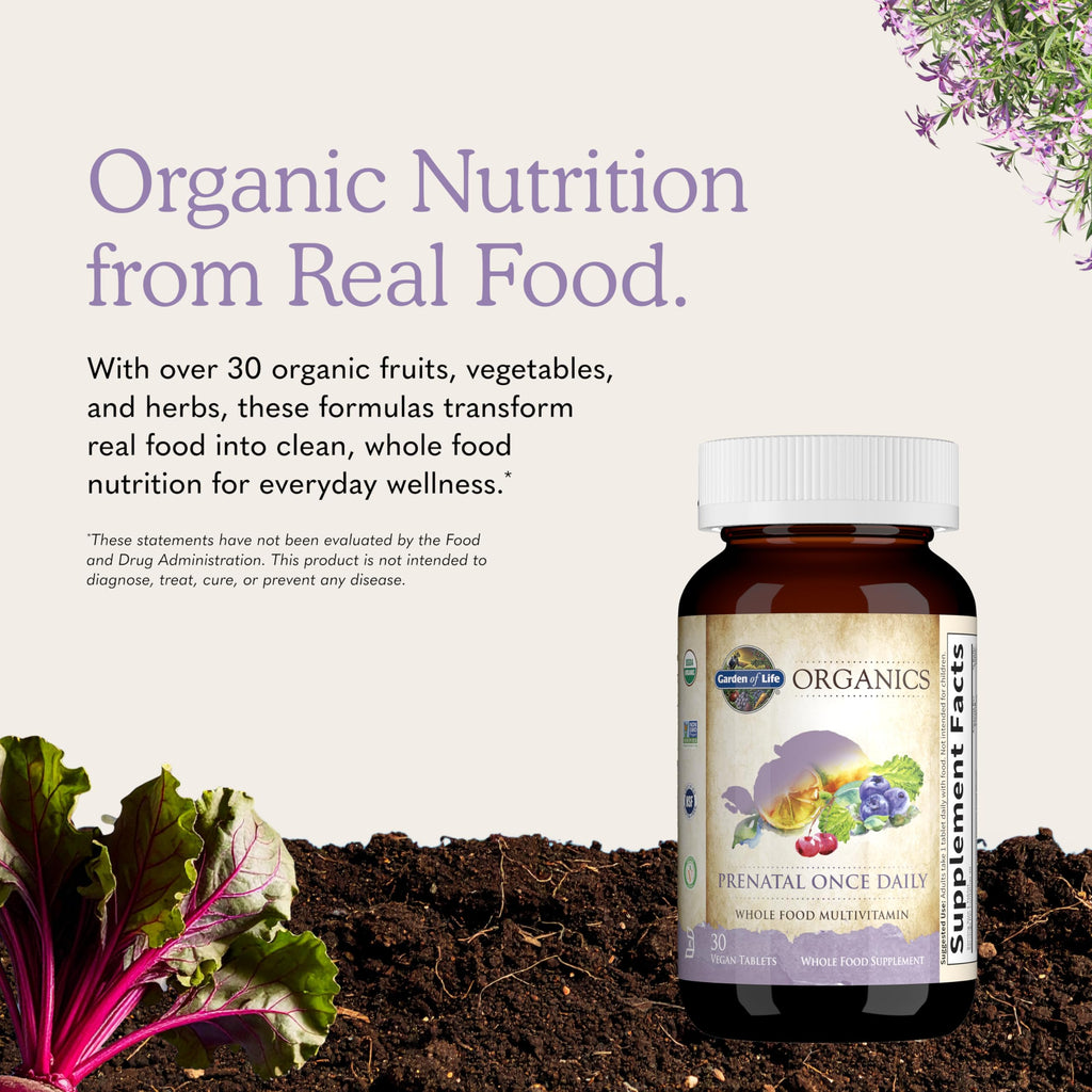 Garden of Life Mykind Prenatal Organic Multivitamin | Daily

