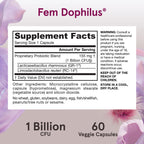 Jarrow Formulas Fem-Dophilus Vaginal Probiotics for Women

