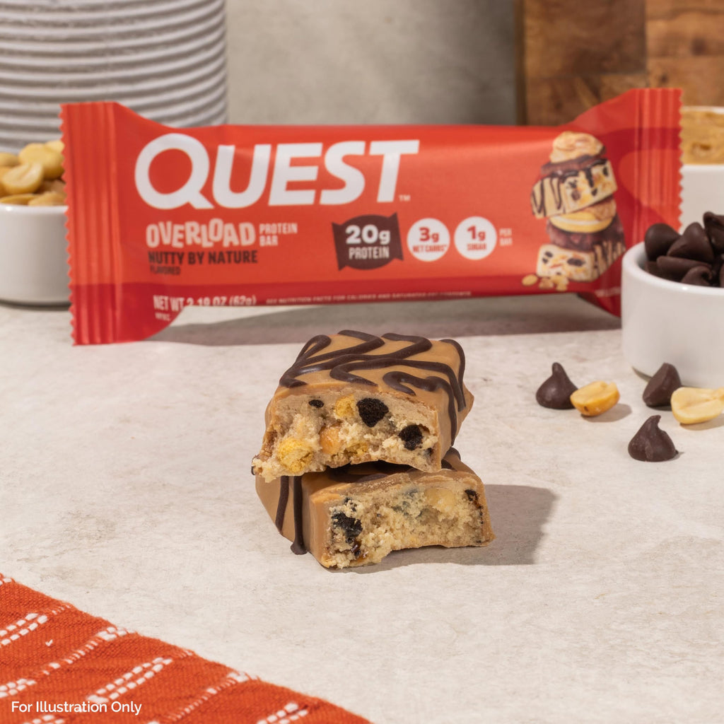 Quest Overload Protein Bars for Active Lifestyles

