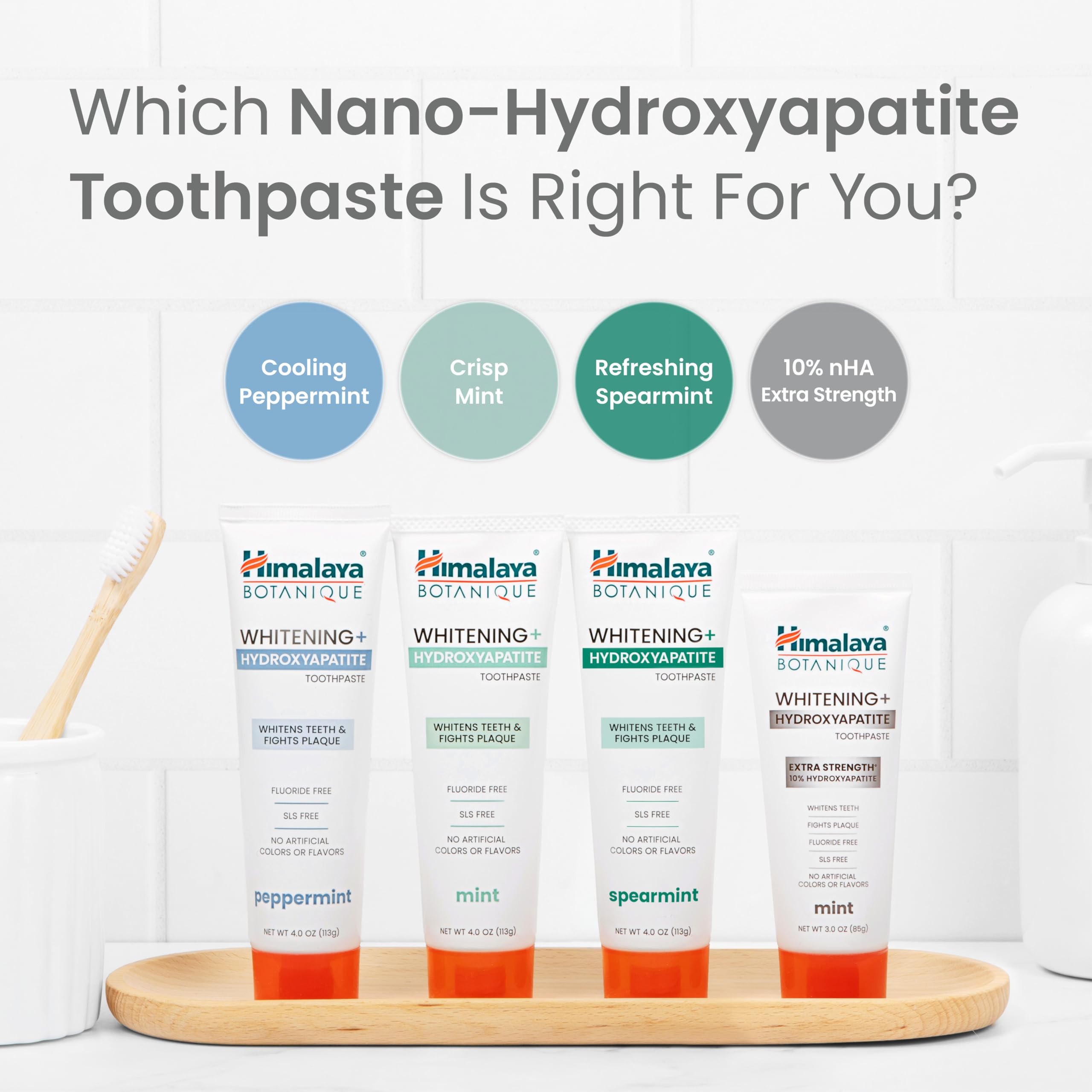 Himalaya Nano Hydroxyapatite Toothpaste - Fluoride Free

