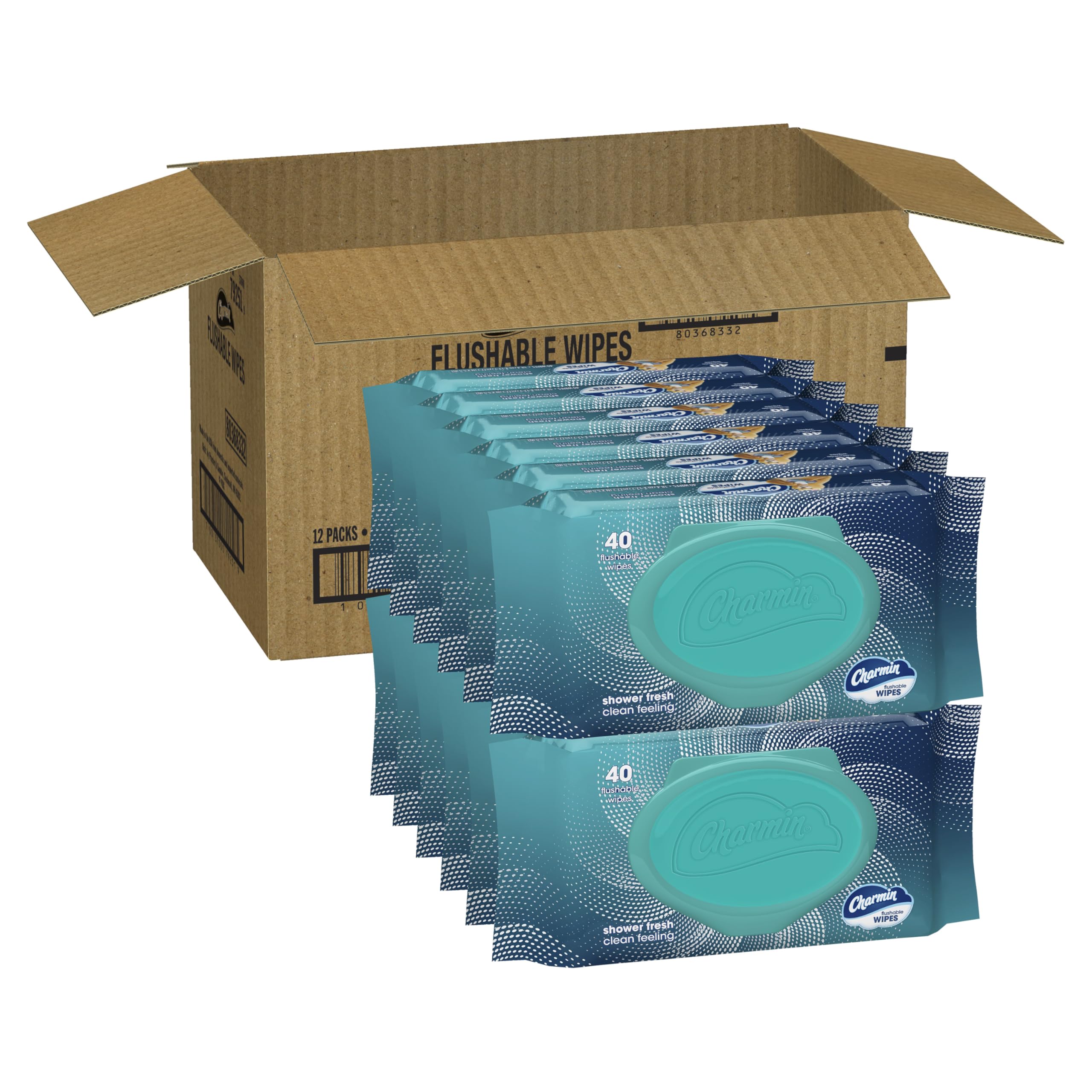 Charmin Flushable Wipes - Resealable, Portable

