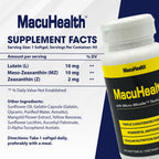 MacuHealth Eye Vitamins - Advanced Eye Health Formula

