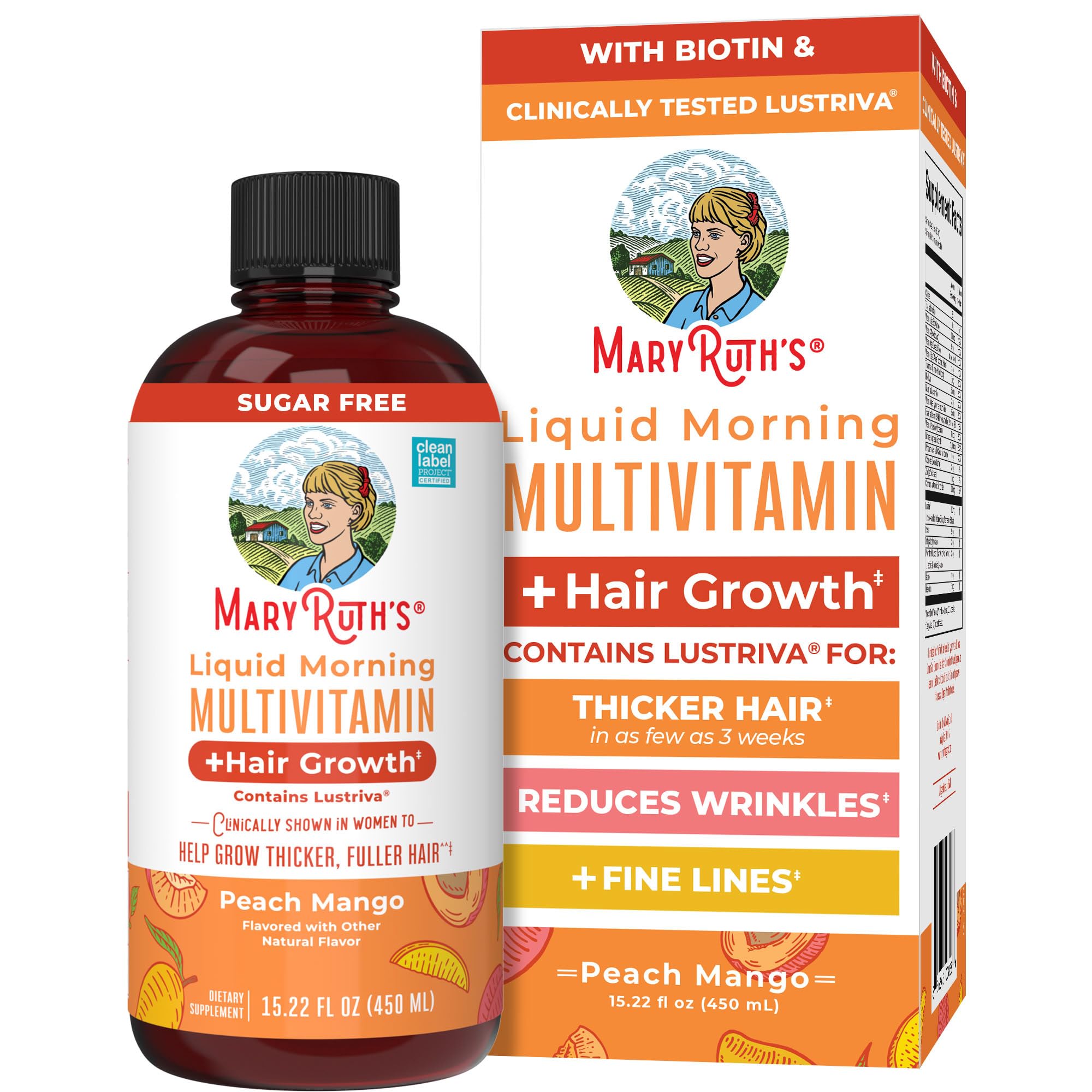 MaryRuth's Liquid Multivitamin Hair Growth 10000mcg

