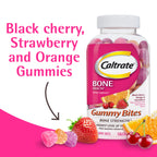 Caltrate Gummy Bites Calcium and Vitamin D Supplement

