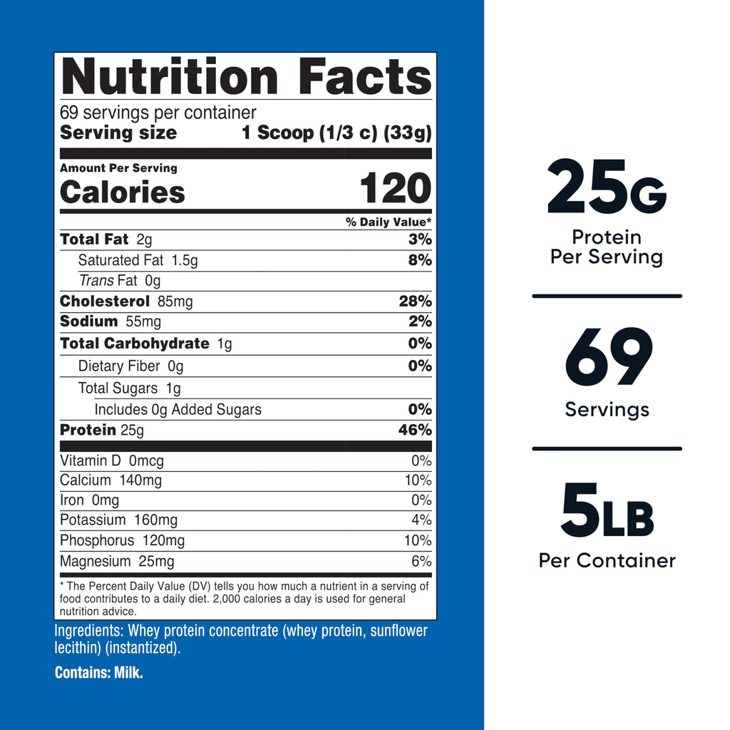 Nutricost Whey Protein Concentrate Powder | Undenatured

