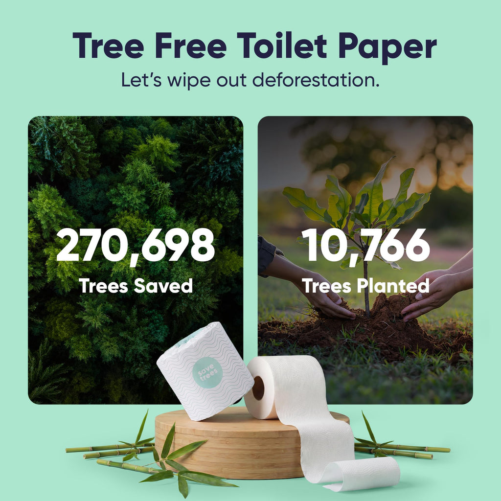 Save Trees Bamboo Toilet Paper – Eco, FSC-Certified

