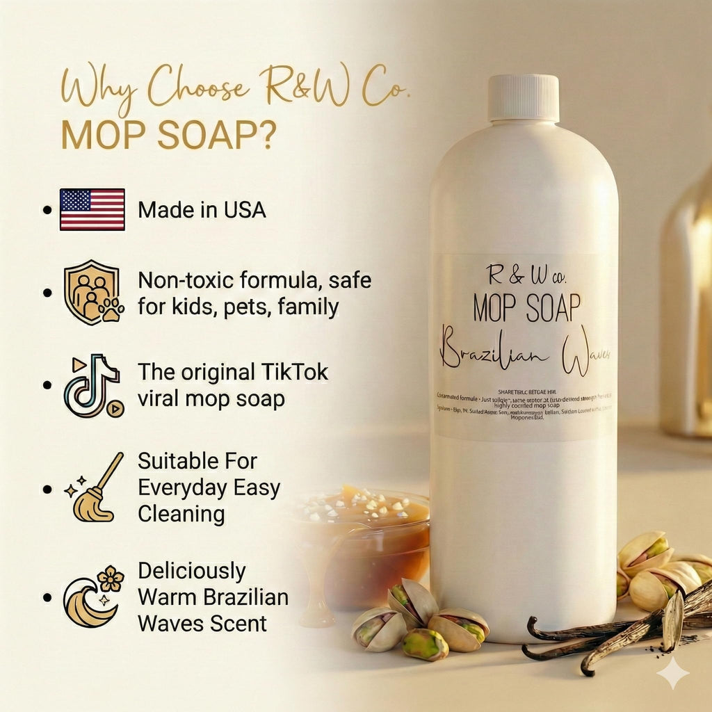 R&W CO Mop Soap for All Surfaces - Non-Toxic


