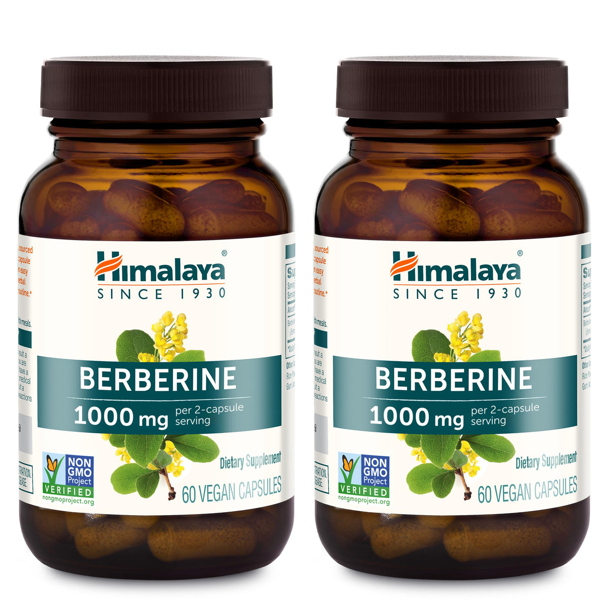 Himalaya Berberine HCL Supplement - Immune & Digestive