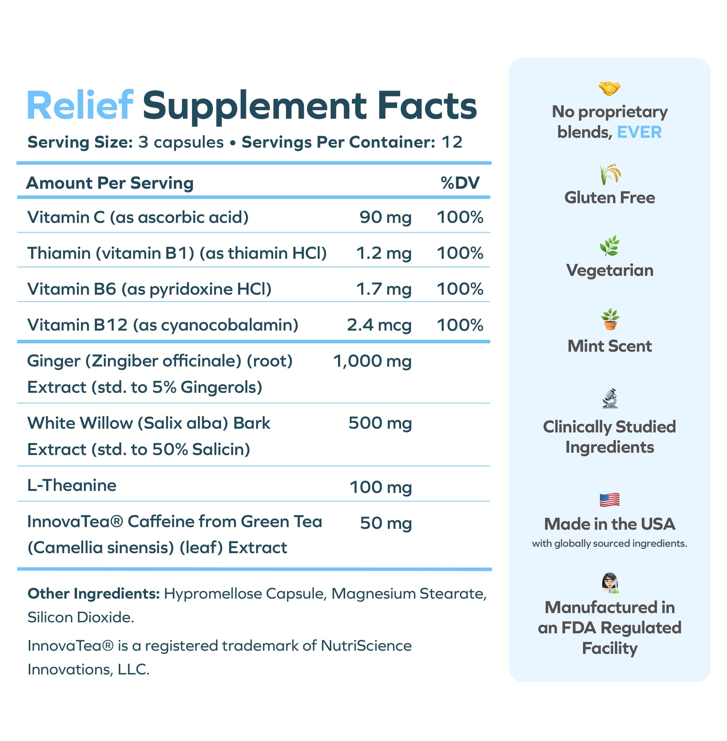 Cheers Relief Next-Morning Alcohol Recovery Supplement

