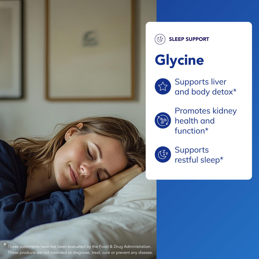 Pure Encapsulations Glycine – Sleep & Liver Detox

