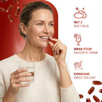 Resilia Aged Garlic Softgels with CoQ10 Ubiquinol MK7

