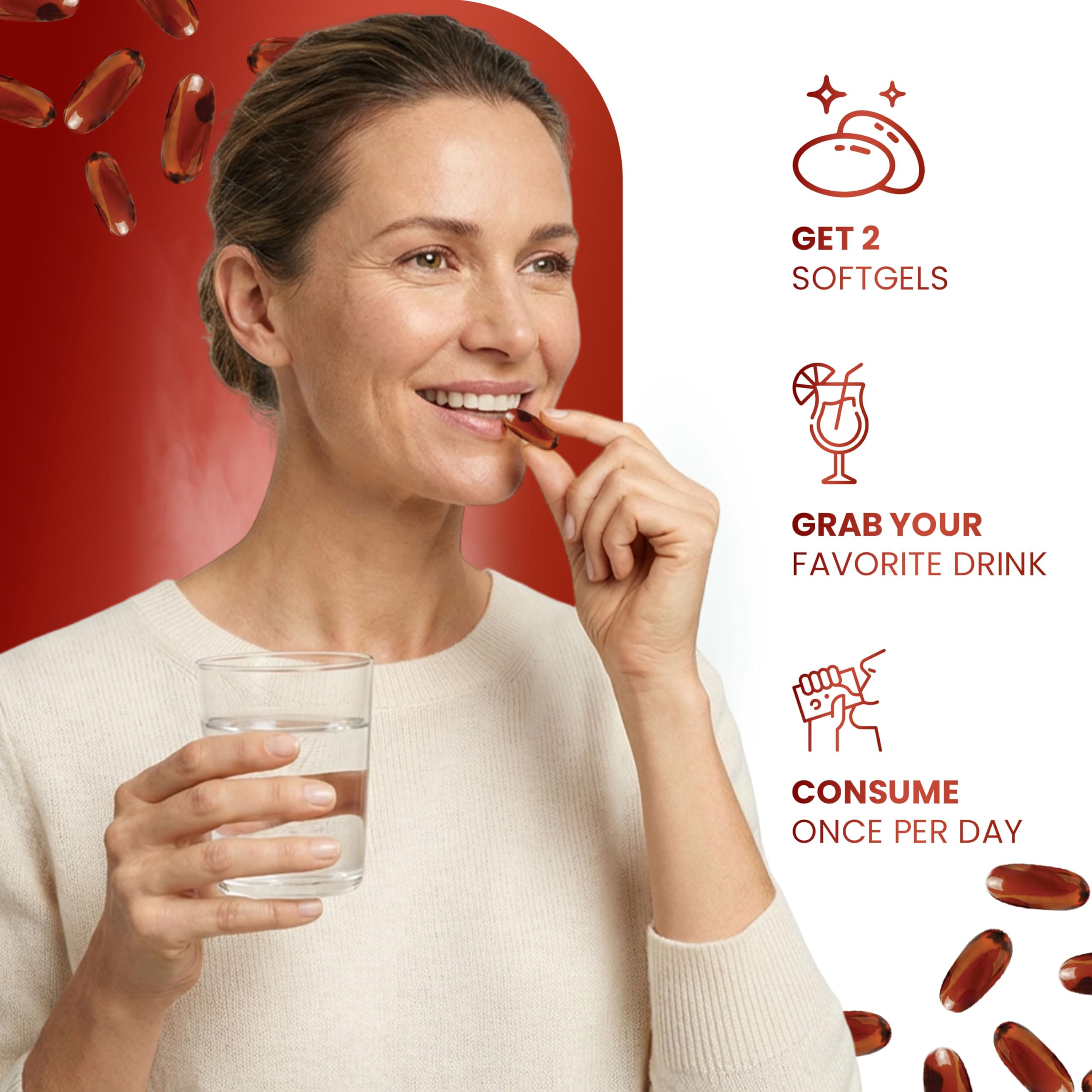 Resilia Aged Garlic Softgels with CoQ10 Ubiquinol MK7

