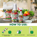 Veggie Wash Fruit & Vegetable Wash for Produce

