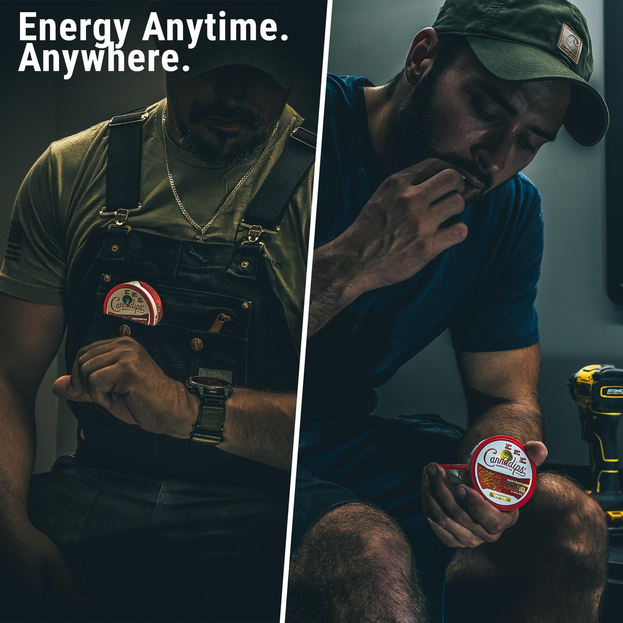 Cannadips Brain Fuel Nootropic Caffeine Pouches | Focus

